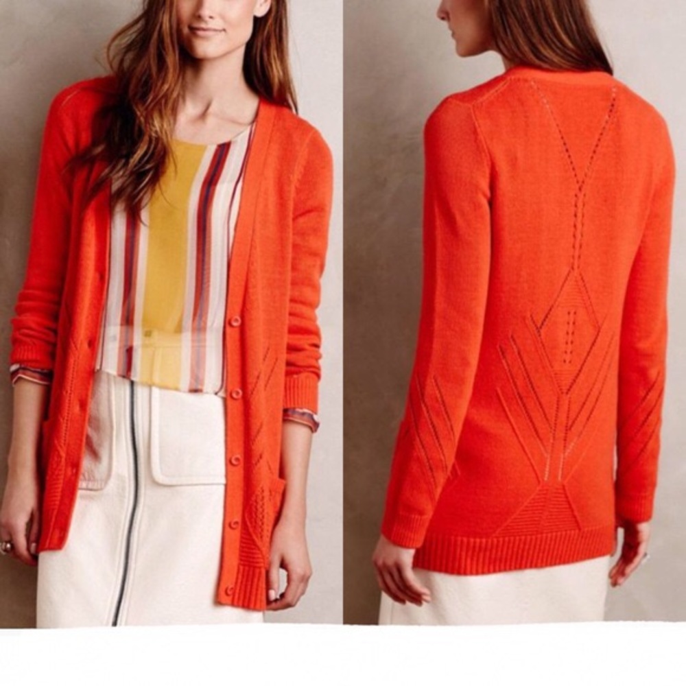 Anthropologie Moth Elin Cardigan